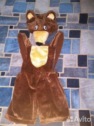 Новогодний костюм мишка