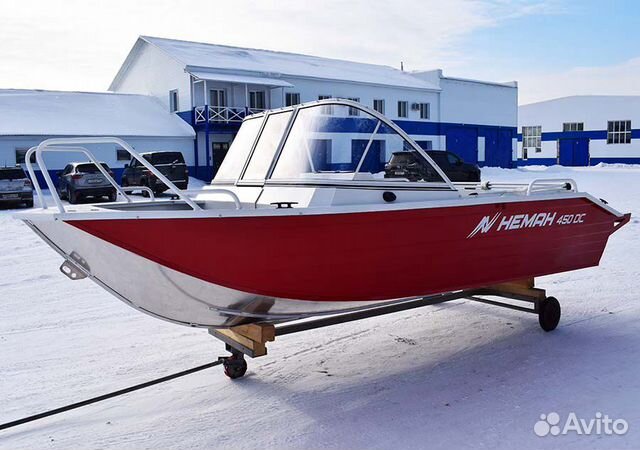 Моторная лодка Неман 450 DC New с оборудованием