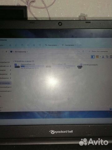 Ноутбук packard Bell