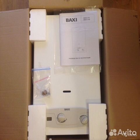 Колонка baxi sig 2 14i