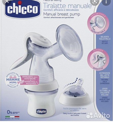 Молокоотсос ручной chicco
