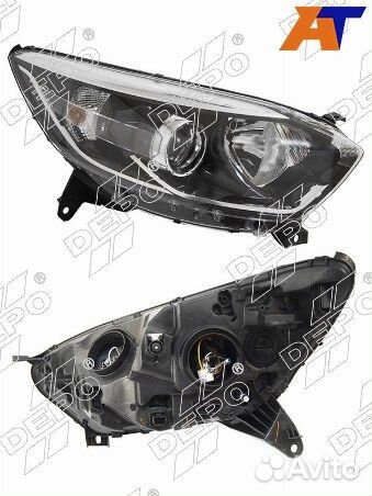 Фара renault kaptur