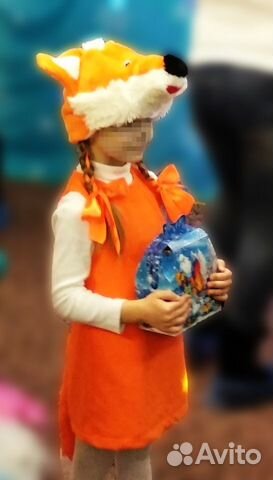 Новогодний костюм Лисички для девочки