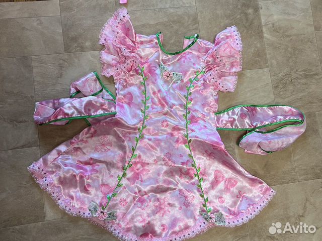 Карнавальный новогодний костюм Дюймовочка