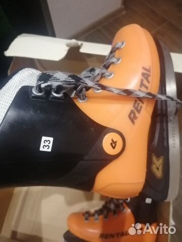 Коньки хоккейные р-р 33