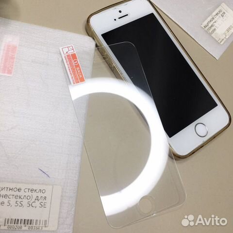 Защитное бронестекло iphone5