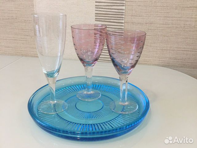 Бокалы фужеры рюмки СССР