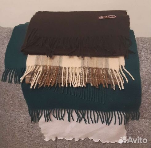 Шарфы из кашемира Uniqlo fil a fil