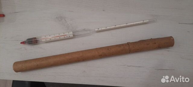 Ареометр асп-Т 60-100 с термометром для спирта