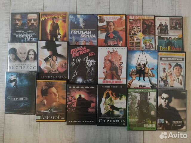DVD диски новые и б/у отличное кино