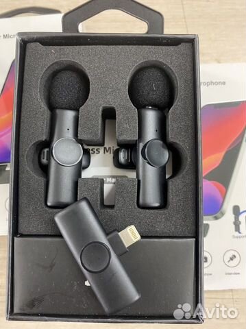 Беспроводные петличные микрофоны для iPhone