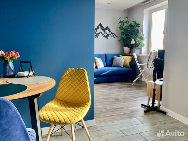 

1-к. квартира, 43 м², 2 кровати
