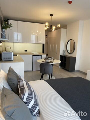 

Квартира-студия, 30 м², 1 кровать