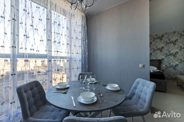 

Квартира-студия, 46 м², 2 кровати