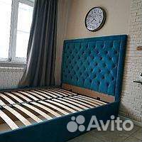 Перетяжка мягкой мебели, изголовье кровати, ремонт