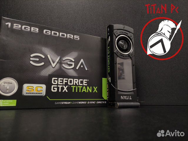 Evga GTX Titan X SC 12gb / Обмен