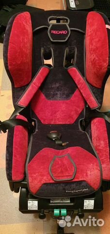Автокресло recaro с базой изофикс