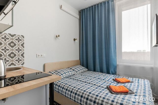 

Квартира-студия, 12 м², 1 кровать