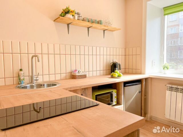 

1-к. квартира, 42 м², 2 кровати