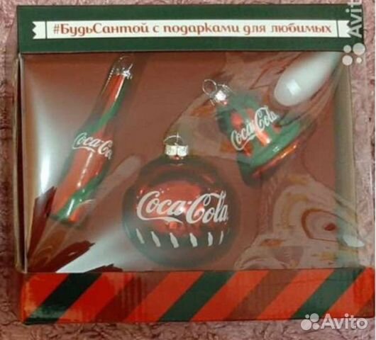 Новогодний набор кока-кола