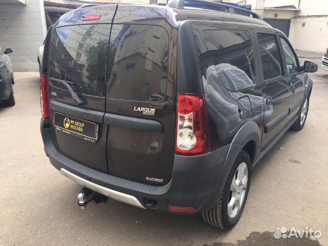 Фаркоп LADA Largus c 2012 съемный квадрат