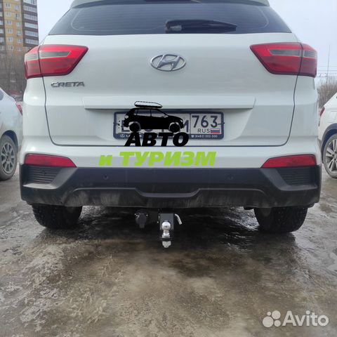 Быстросъемный фаркоп для Hyundai Creta. Установка