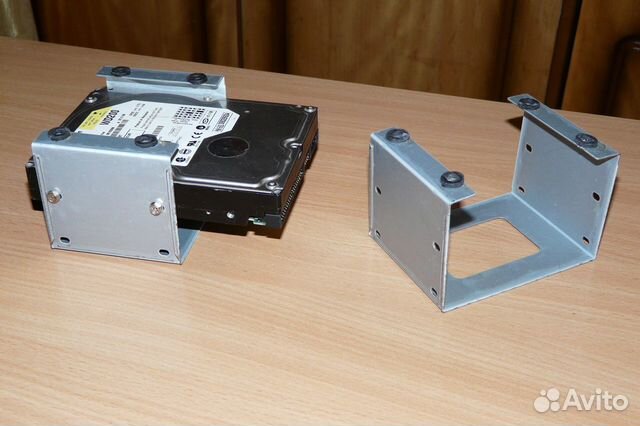 Салазки двойные для крепления двух HDD к корпусу