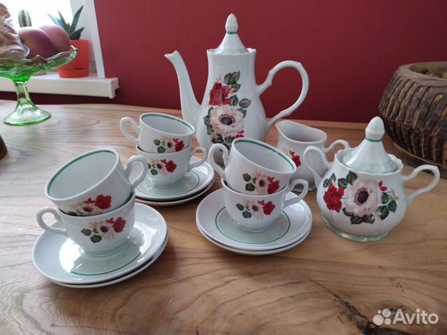 Кофейный сервиз СССР фарфор