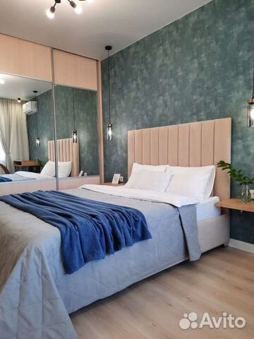 

Квартира-студия, 44 м², 1 кровать