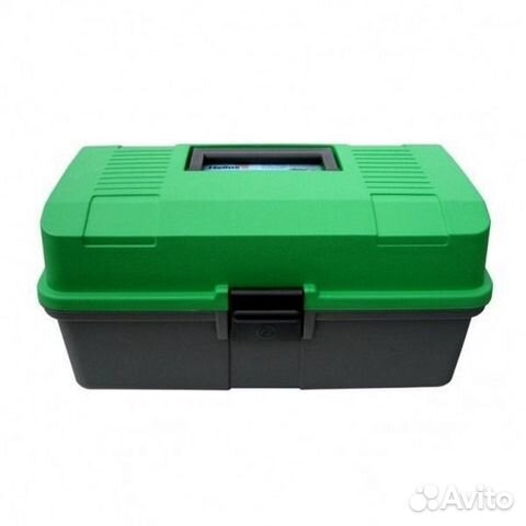 Ящик для рыбалки Helios двухполочный 33х20х16см