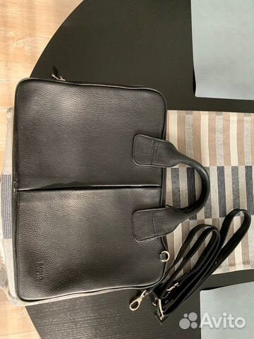 Мужская кожаная сумка bond