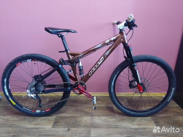 Велосипед двухподвес на раме KHS XC 204, размер S