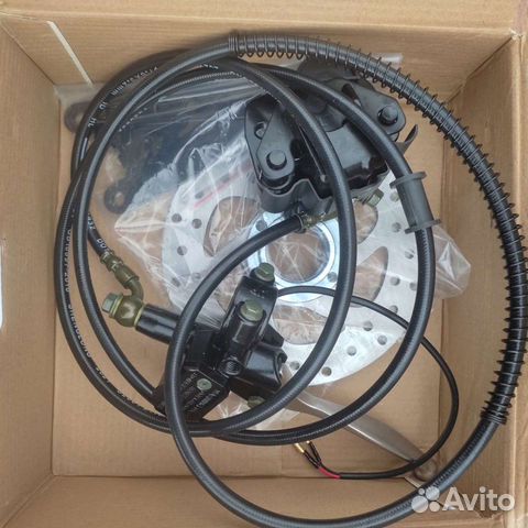 Гидравлика для электровелосипеда с колодками