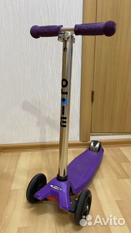 Самокат трехколесный micro maxi