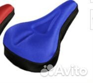 Чехол на велосипедное седло 28х16х2 см синий