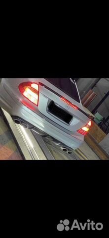 Диффузор на задний бампер Mercedes e211