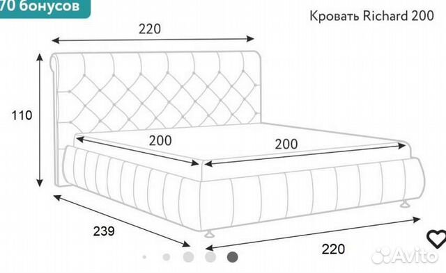 Кровать Ричард Аскона. Richard Askona