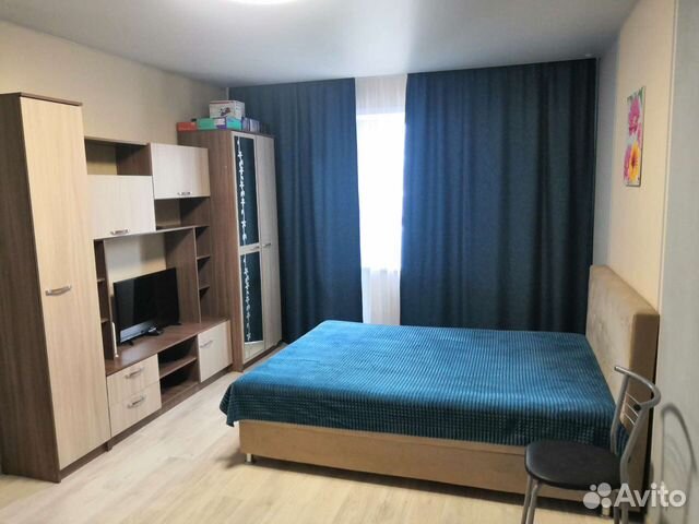 

1-к. квартира, 42 м², 3 кровати