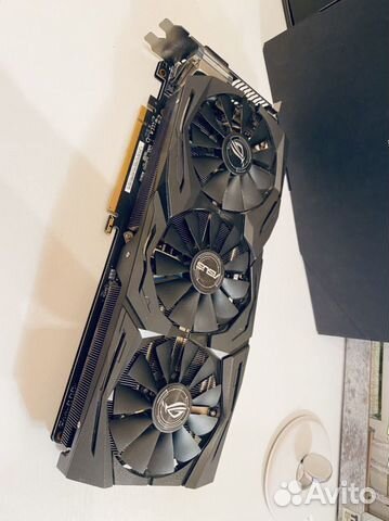 Видеокарта asus GTX 1080 Strix