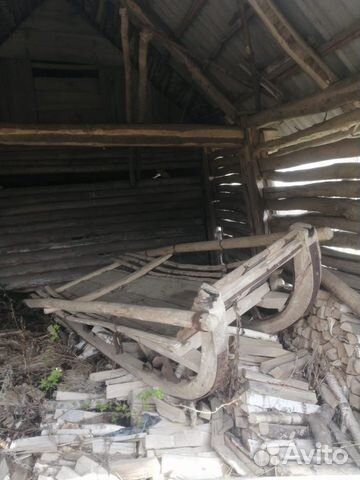 Старинные сани для лошади