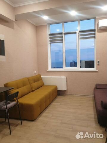 

Квартира-студия, 28 м², 2 кровати