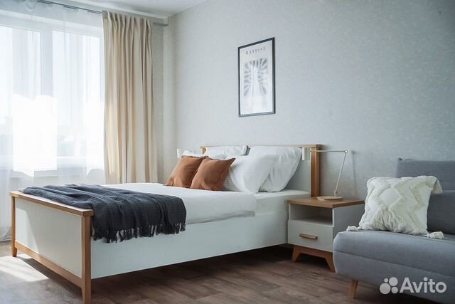 

1-к. квартира, 35 м², 2 кровати