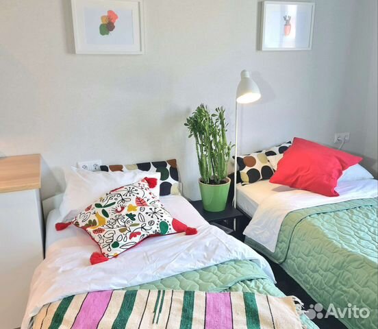 

Квартира-студия, 23 м², 2 кровати