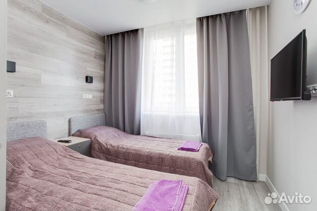 

Квартира-студия, 15 м², 2 кровати