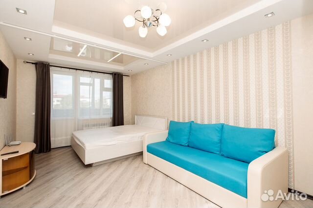 

1-к. квартира, 40 м², 2 кровати
