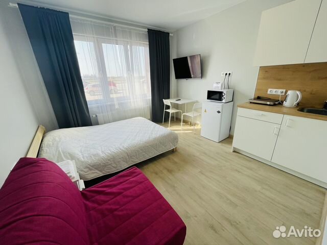 

Квартира-студия, 21 м², 2 кровати