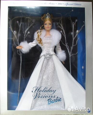 Happy Holidays Barbie 2003