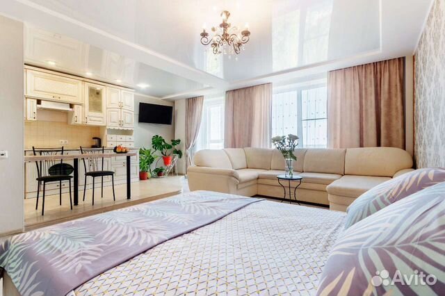 

1-к. квартира, 50 м², 2 кровати