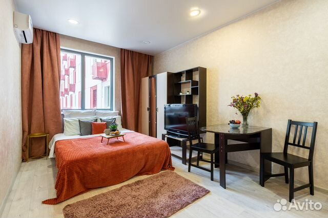 

Квартира-студия, 23 м², 1 кровать