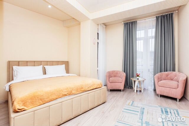 

1-к. квартира, 45 м², 2 кровати